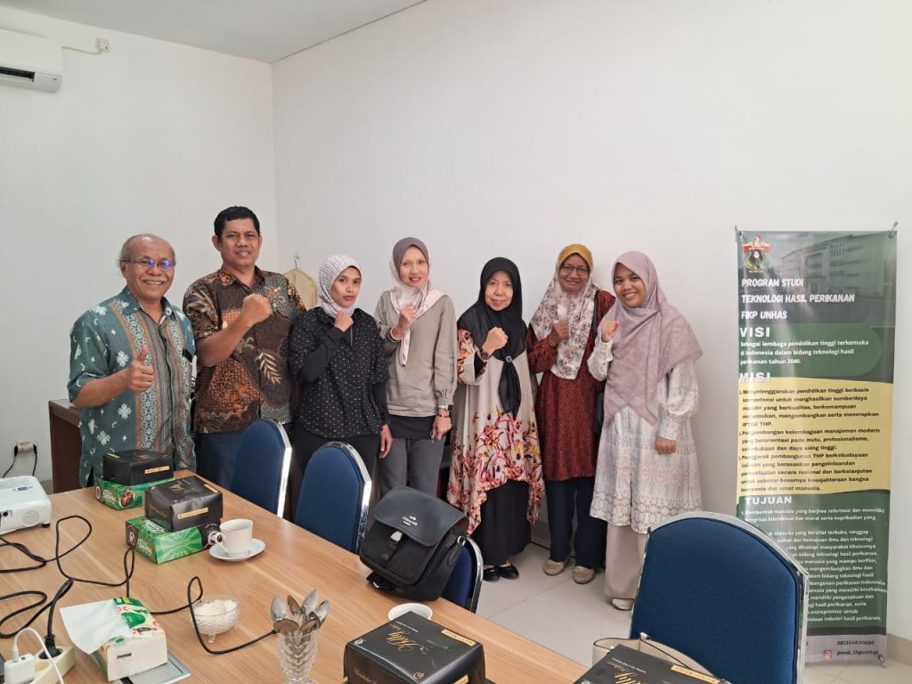 Program Studi THP Unhas Terima Kunjungan Delegasi dari Universiti Kuala Lumpur (UniKL)