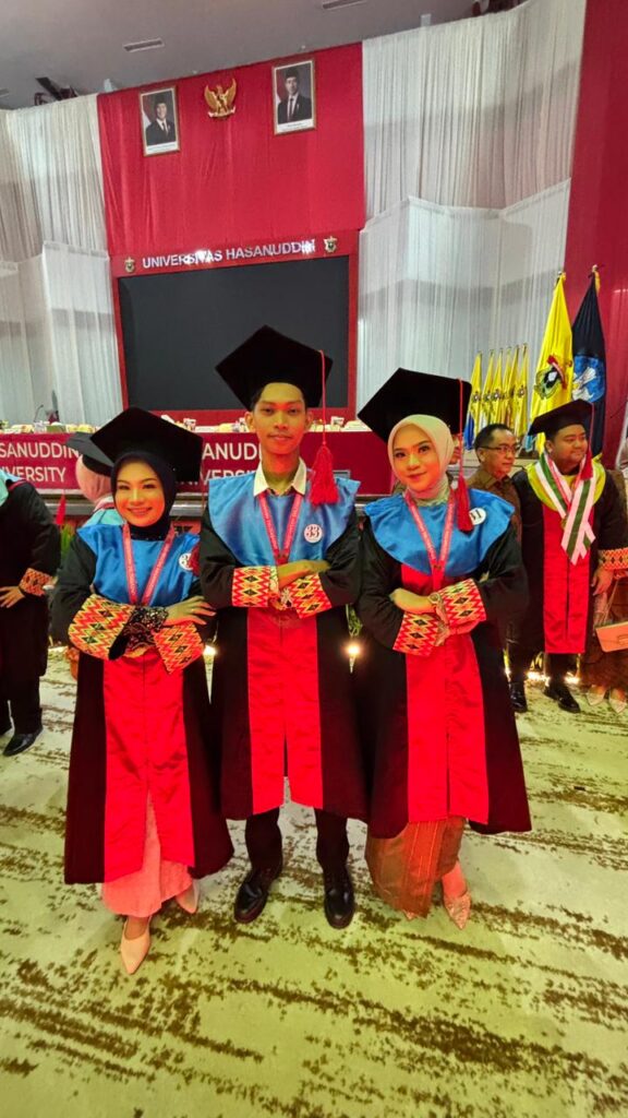 Alfryan Reinaldi Raih Predikat Wisudawan Terbaik S1 Universitas Hasanuddin 2026